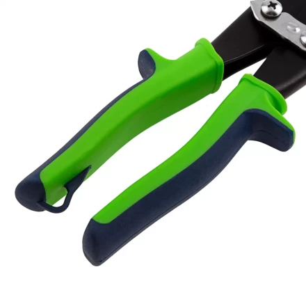 Ножницы по металлу Сибртех 78339, удлиненные, 285 мм, пряморежущие, двухкомпонентные обрезиненные рукоятки купить в Урае