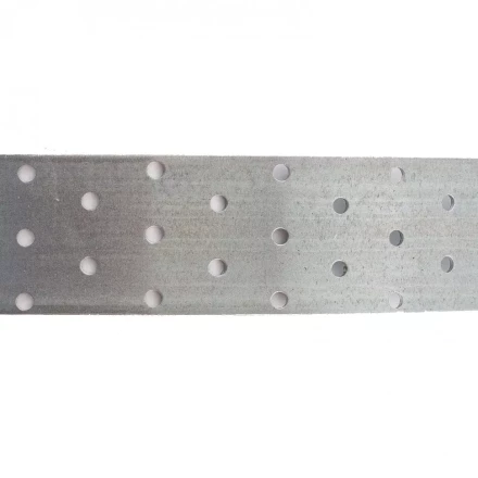 Лента перфорированная монтажная 2 мм LM 5см х10м отверстие 4,5–5мм цинк Россия Сибртех 46583 купить в Урае