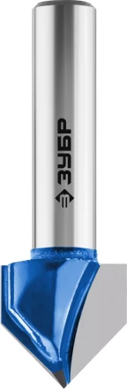 ЗУБР 15.8 x 16 мм, угол 90° мм, фреза пазовая галтельная V-образная, Профессионал (28752-15.8) купить в Урае