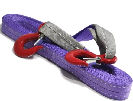 Буксир текстильный ленточный TOR БТЛ 9,0 т 4,0 м (крюк-крюк) 1011037 купить в Урае