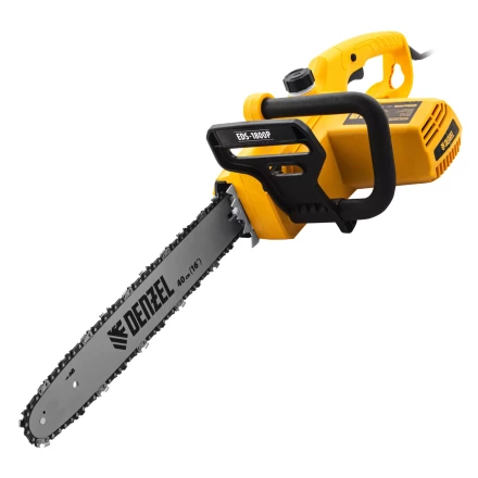 Пила цепная электрическая Denzel EDS-1800P 95615, 1.8 кВт,поперечная, шина 40 см, шаг 3/8, паз 1.3 мм, 57 звеньев купить в Урае