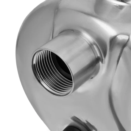 Садовый поверхностный насос Denzel GPL800Х 97302, 800 Вт, 3200 л/ч, подъем 42 м, нержавейка купить в Урае