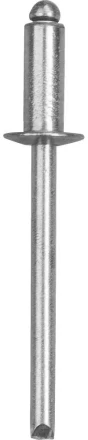 Заклепки ЗУБР стальные, 4,0x6мм, 50шт 4-31313-40-06-0050 купить в Урае
