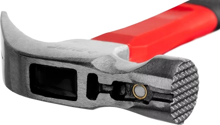 Молоток-гвоздодер ЗУБР &quot;МАСТЕР&quot;, боек c магнитом и фиберглассовой рукояткой, 450 г 20356-450 купить в Урае