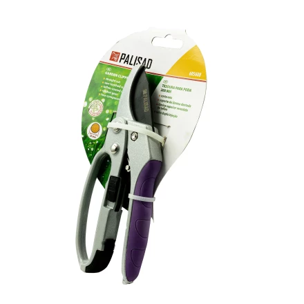 Секатор прямого реза Palisad, 200 мм, храповой механизм, металлические обрезиненные рукоятки, Luxe 605608 купить в Урае