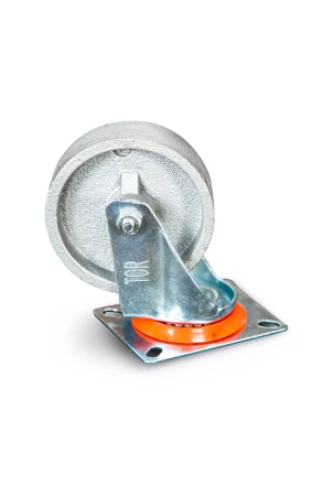 Колесо поворотное чугунное EM01 VKV 100 100 мм термостойкое 1024215 купить в Урае