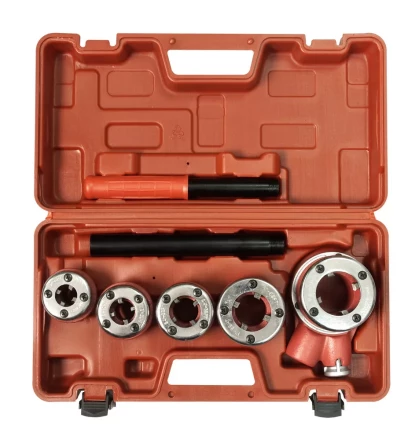 Набор клуппов трубных 3/8-1/2-3/4-1- 1 1/4 с адаптером Энкор 48481 купить в Урае