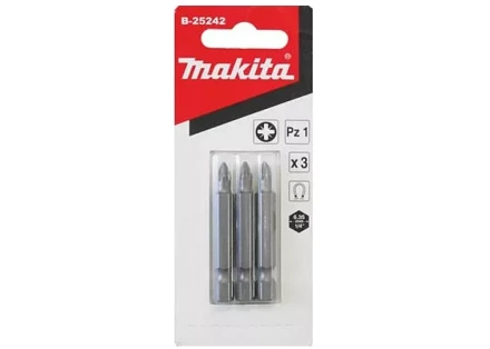 Биты Makita PZ1 50мм 3шт (B-25242) купить в Урае