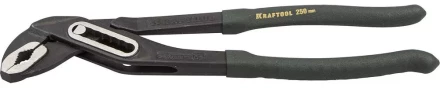 Клещи переставные &quot;EXPERT&quot;, Cr-V, коробчатый шарнир, захват до 43мм / 1 1/4&quot;, 250мм, KRAFTOOL 22359-25 купить в Урае