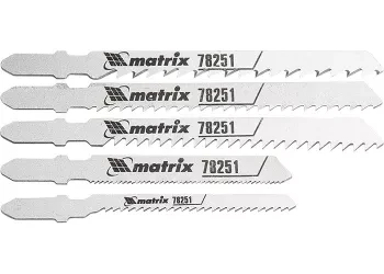 Набор полотен для электролобзика универсальный 5шт MATRIX Professional 78251 купить в Урае