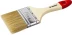 Кисть плоская  ЗУБР &quot;УНИВЕРСАЛ-МАСТЕР&quot;, натуральная щетина, деревянная ручка, 75мм 4-01003-075 купить в Урае
