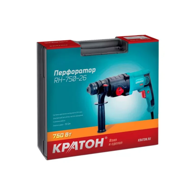 Перфоратор Кратон RH-750-26 3 07 01 026 купить в Урае