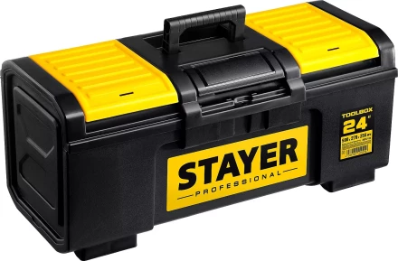 Ящик для инструмента &quot;TOOLBOX-24&quot; пластиковый, STAYER Professional 38167-24 купить в Урае