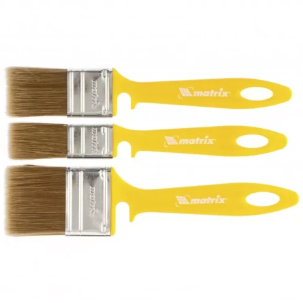 Набор кистей Лаки 25 мм 35 мм 50 мм Color Lineпластик Matrix 83367 купить в Урае