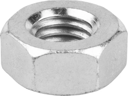 Гайка ЗУБР &quot;МАСТЕР&quot; шестигранная ГОСТ 5927-70, класс прочности 6, оцинкованная,  M10, 5кг 303550-10 купить в Урае