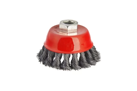Кордщетка HAMMER чаша 65мм для УШМ витая сталь (207-104) купить в Урае