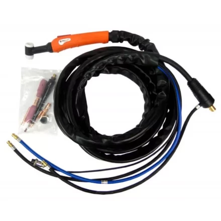 Горелка UnoTIG 18 8м разъем 35мм2 с кнопкой ж/охл FoxWeld купить в Урае