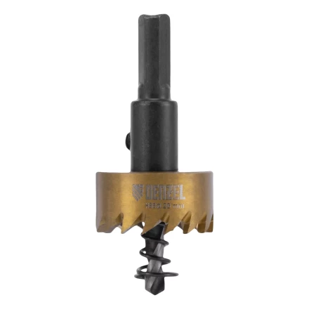 Коронка по металлу HSS, 28 мм, нитридтитановое покрытие Denzel 724106 купить в Урае