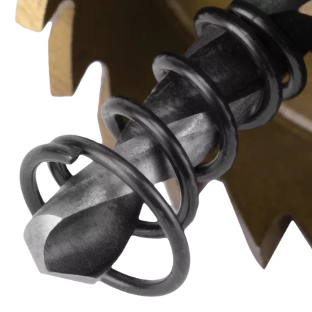 Коронка по металлу HSS, 28 мм, нитридтитановое покрытие Denzel 724106 купить в Урае