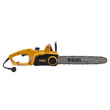 Пила цепная электрическая Denzel EDS-2000P 95616, 2 кВт,поперечная, шина 40 см, шаг 3/8, паз 1.3 мм, 57 звеньев купить в Урае