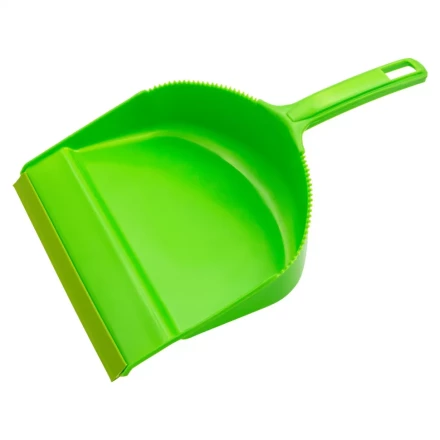 Набор: совок с кромкой 330 x 225 мм и щетка-сметка 285 мм, зеленый, Home Palisad 933115 купить в Урае
