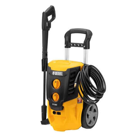 Моечная машина высокого давления Denzel R-180 58238, 2200 Вт, 180 бар, 380 л/ч, колесная купить в Урае
