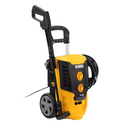 Моечная машина высокого давления Denzel R-180 58238, 2200 Вт, 180 бар, 380 л/ч, колесная купить в Урае