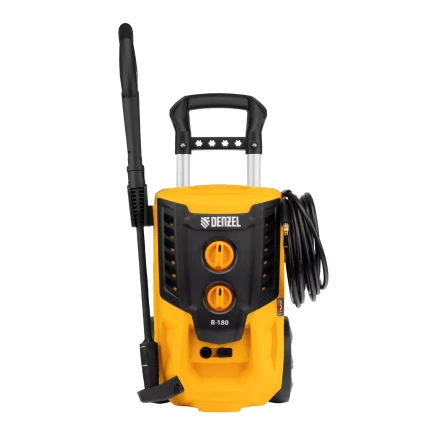 Моечная машина высокого давления Denzel R-180 58238, 2200 Вт, 180 бар, 380 л/ч, колесная купить в Урае
