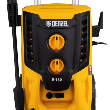 Моечная машина высокого давления Denzel R-180 58238, 2200 Вт, 180 бар, 380 л/ч, колесная купить в Урае