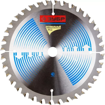 Диск пильный ЗУБР &quot;ЭКСПЕРТ&quot; &quot;Оптимальный рез&quot; по дереву, 140х12,7мм, 24Т 36903-140-12.7-24 купить в Урае