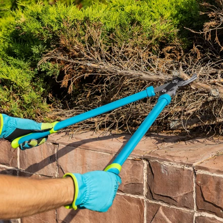 Сучкорез прямого реза Palisad 605987, 610 мм, двухрычажный механизм, двухкомпонентные рукоятки, LUXE купить в Урае