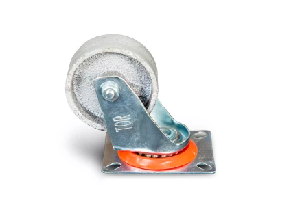 Колесо поворотное чугунное EM01 VKV 80 85 мм термостойкое 1024214 купить в Урае