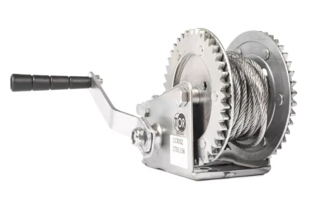 Лебедка ручная TOR ЛН-1200 (LHW) г/п 0,5 т длина троса 10 м (серия G) 113052 купить в Урае