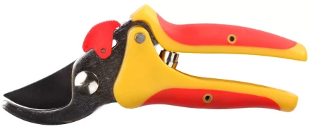 Секатор GRINDA &quot;МИНИ&quot; с 2-комп. ручками, увеличенный захват, макс. диаметр реза - 10мм, 180мм 8-423291 купить в Урае