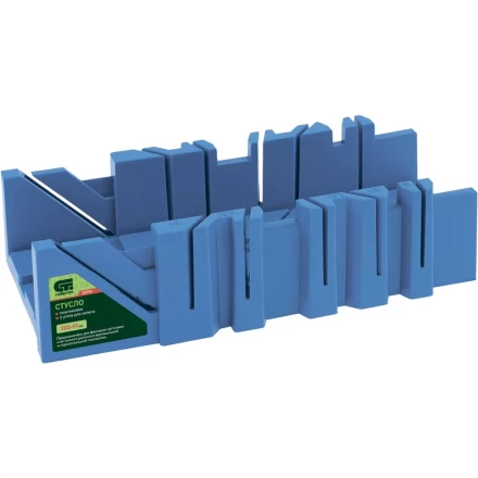 Стусло 300 х 90 мм пластиковое 6 углов для запила СИБРТЕХ 22576 купить в Урае