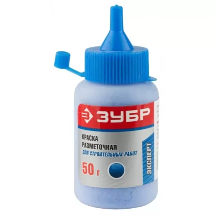 Краска ЗУБР разметочная для строительных работ, синяя, 50г 4-06405-1_z01 купить в Урае