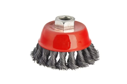 Кордщетка HAMMER чаша 75мм для УШМ витая сталь (207-105) купить в Урае