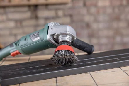 Кордщетка HAMMER чаша 75мм для УШМ витая сталь (207-105) купить в Урае