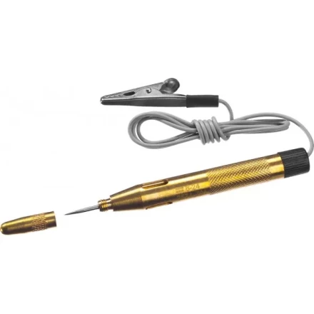 Пробник STAYER &quot;MASTER&quot; для автопроводки, латунный, 6-24В, 110мм 2574_z01 купить в Урае