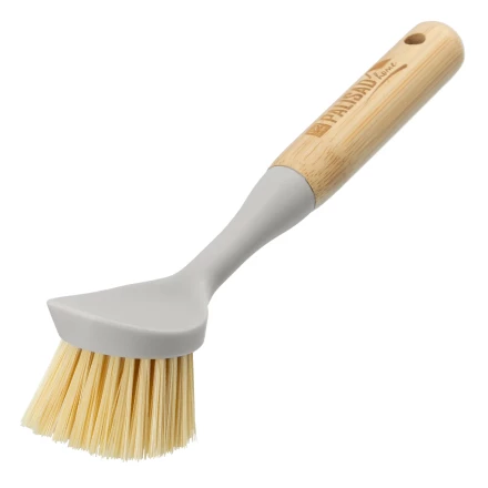 Щетка для посуды круглая d 60х230 мм, бамбуковая рукоятка, Home// Palisad 93571 купить в Урае