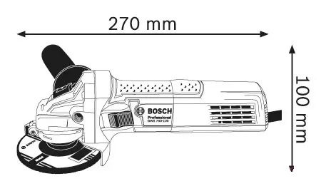 УШМ BOSCH GWS 750-115 (0.601.394.0R0) купить в Урае