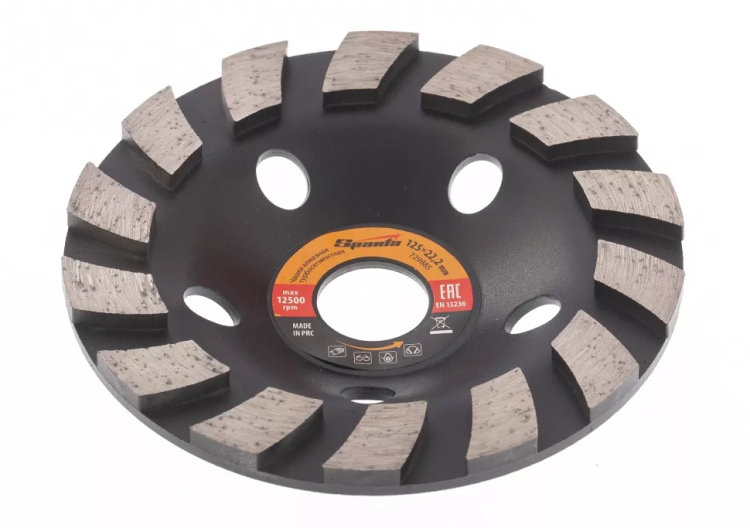 Чашка алмазная зачистная 125 мм Turbo SPARTA 729955 купить в Урае