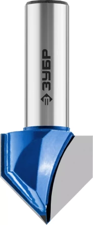 ЗУБР 25.4 x 25 мм, угол 90° мм, фреза пазовая галтельная V-образная, Профессионал (28752-25.4) купить в Урае