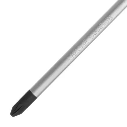 Отвертка PZ2x100 мм, CrV, трехкомпонентная рукоятка Denzel 12207 купить в Урае