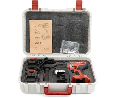 Аккумуляторная ударная дрель-шуруповерт ESPIRA CDI-i01 411053 купить в Урае