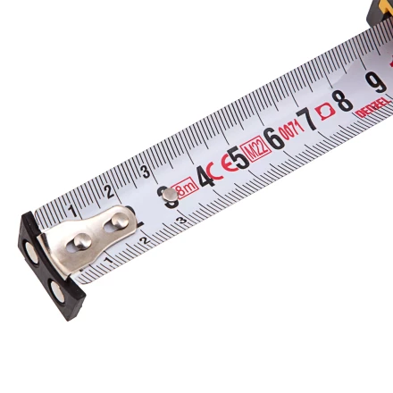 Рулетка Denzel 8м х 25мм, двухкомп. корпус, магнитный обрезиненный зацеп, 31533 купить в Урае