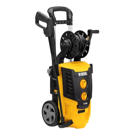 Моечная машина высокого давления Denzel R-180D, 2200 Вт, 180 бар, 380 л/ч, с барабаном купить в Урае