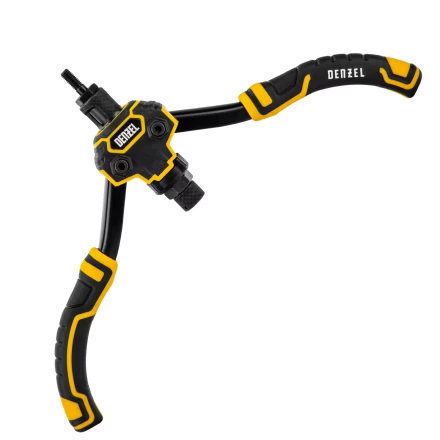 Заклепочник для резьбовых заклепок Denzel 40501, двуручный, заклепки М3, М4, М5, М6, М8, М10, M12 купить в Урае