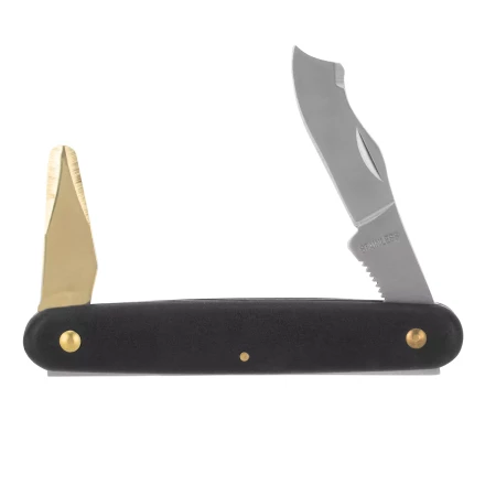 Нож садовый Palisad, 165 мм, складной, окулировочный, пластиковая рукоятка, 790547 купить в Урае