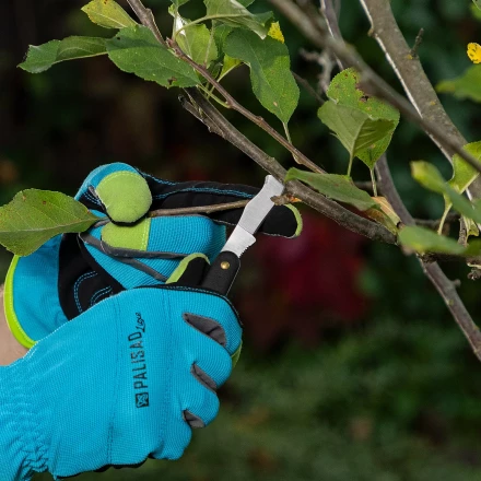 Нож садовый Palisad, 165 мм, складной, окулировочный, пластиковая рукоятка, 790547 купить в Урае